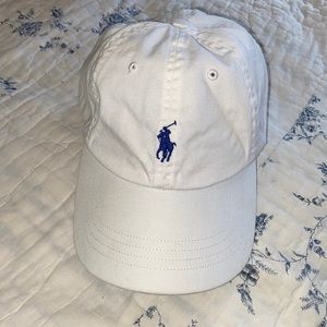 White polo hat